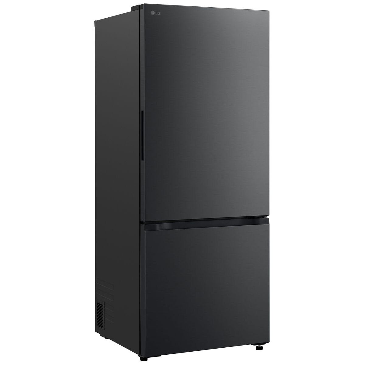 LG 436L Bottom Mount Frost Free Fridge - Matte Black, WiFi Connectivity, Door Cooling+ - GB-B400MB