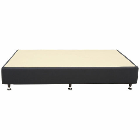 A.H. Beard Designer Queen Bed Base - Black, Casual Style, 100mm Levelling Feet Included - FODEB2BQUE