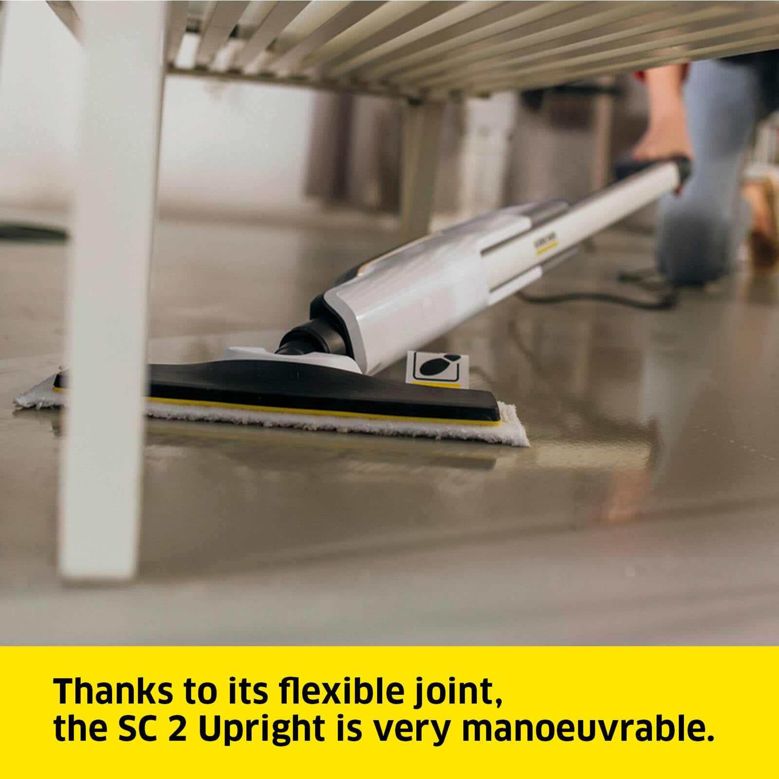 Karcher SC2 Upright White Steam Cleaner 1.513-505.0