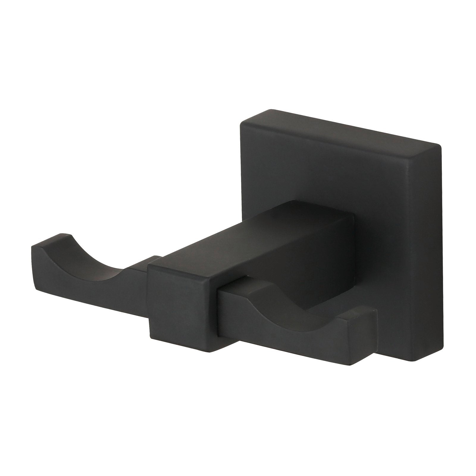 Mondella Rococo Matte Black Double Robe Hook Zinc