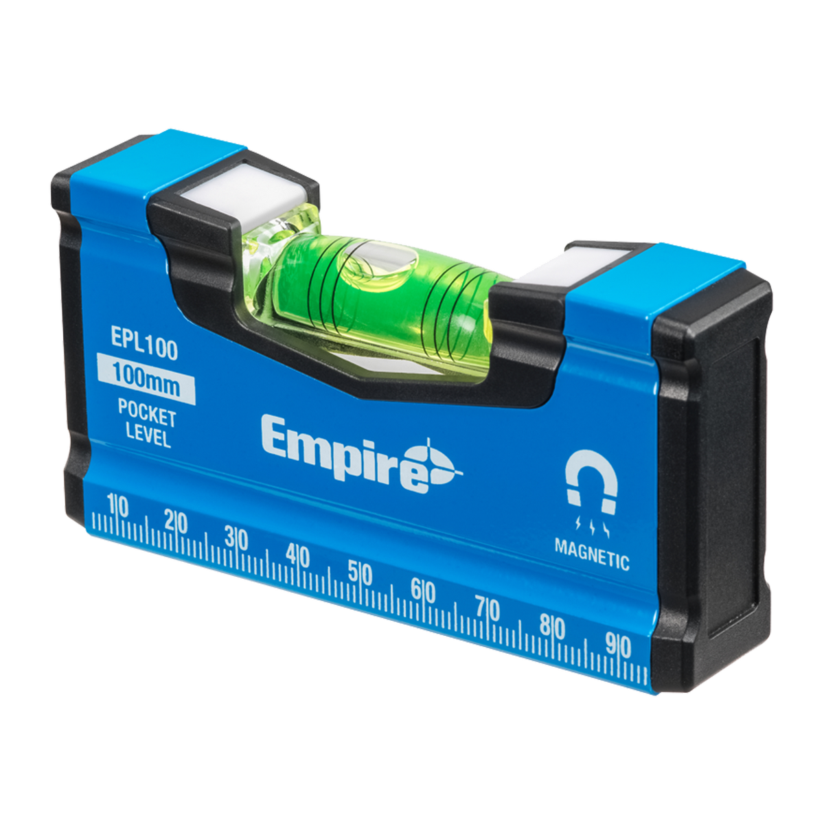 Empire 100mm Magnetic Pocket Level - Compact Tool - High Accuracy - 300° Viewing Window - SuperSaverAU - view 1
