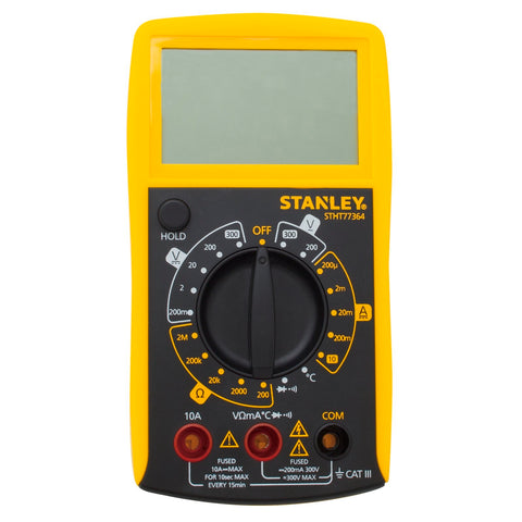 Stanley Digital Multimeter - 9V Battery Included STHT0-77364