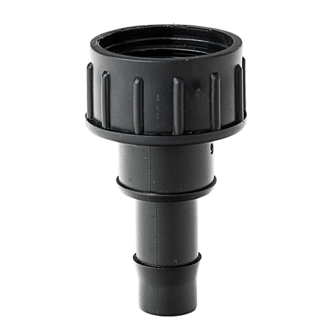 K Rain 20mm Tap Adaptor with 13mm Barb - Black - 90mm x 30mm x 120mm - SuperSaverAU - view 1