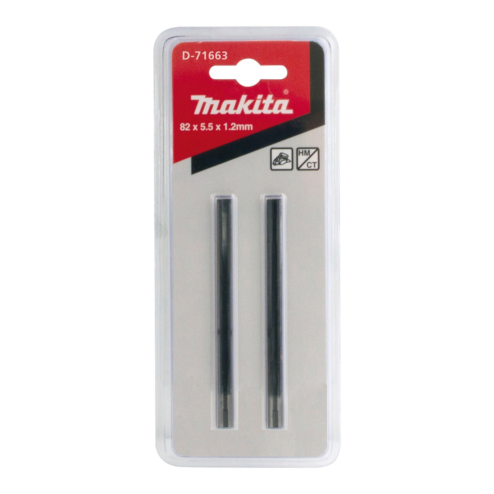 Makita 82mm Mini TCT Planer Blades - 2 Pack