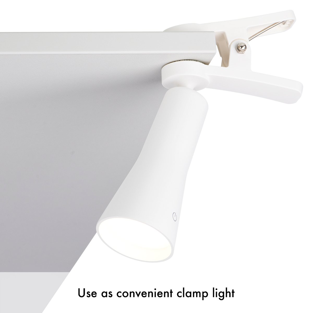 Verve Design 3 in 1 Lucian LED Lamp - 120mm x 365mm - White - Rechargeable - SuperSaverAU - view 3