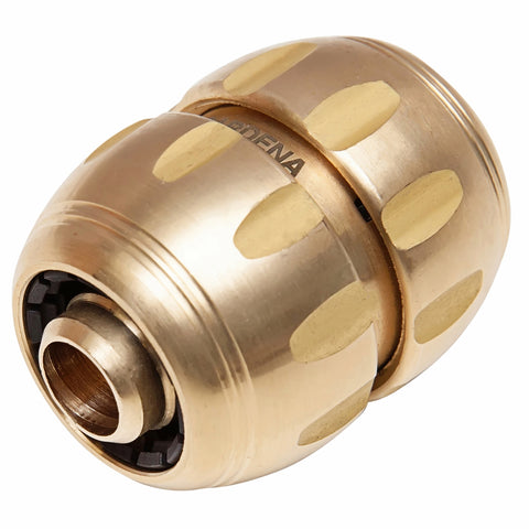 GARDENA 13mm Solid Brass Hose Joiner / Repairer, Outdoor