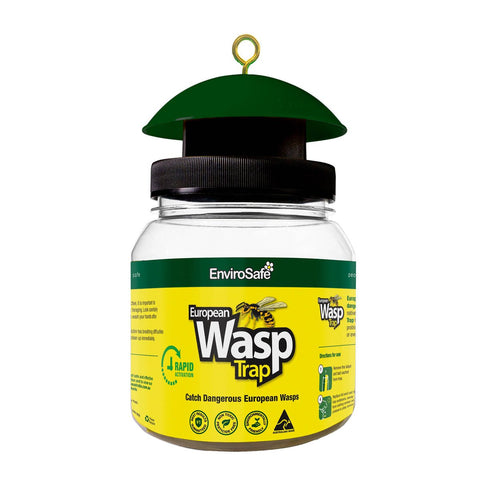 Envirosafe European Wasp Trap - 130mm x 190mm x 90mm - Non-Toxic - Rapid Activation - SuperSaverAU - view 1