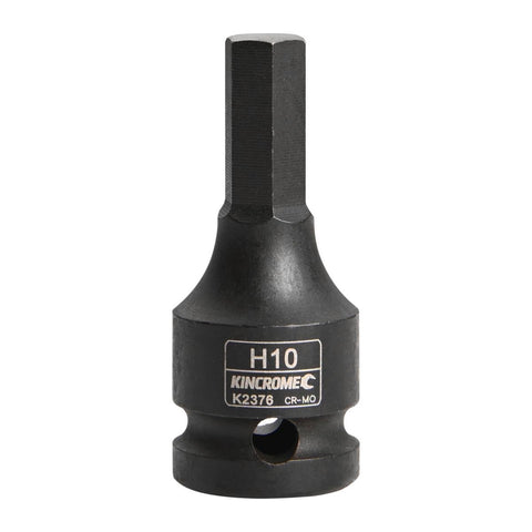 Kincrome 10mm Hex Impact Socket 1/2 Drive Cr-Mo Rust Resistant - SuperSaverAU - view 1