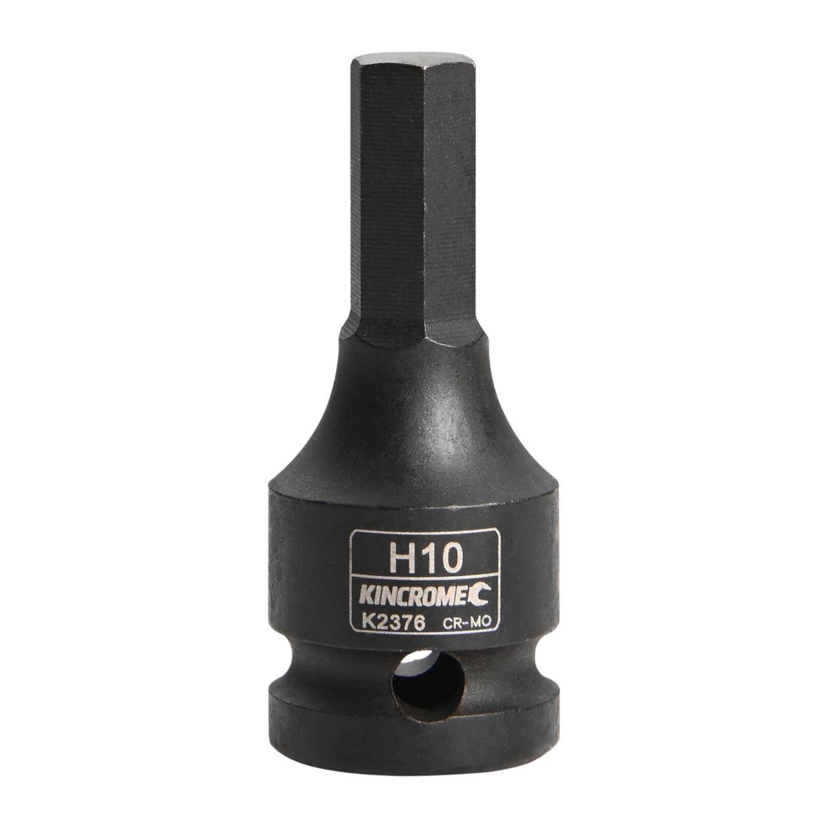Kincrome 10mm Hex Impact Socket 1/2 Drive Cr-Mo Rust Resistant - SuperSaverAU - view 1