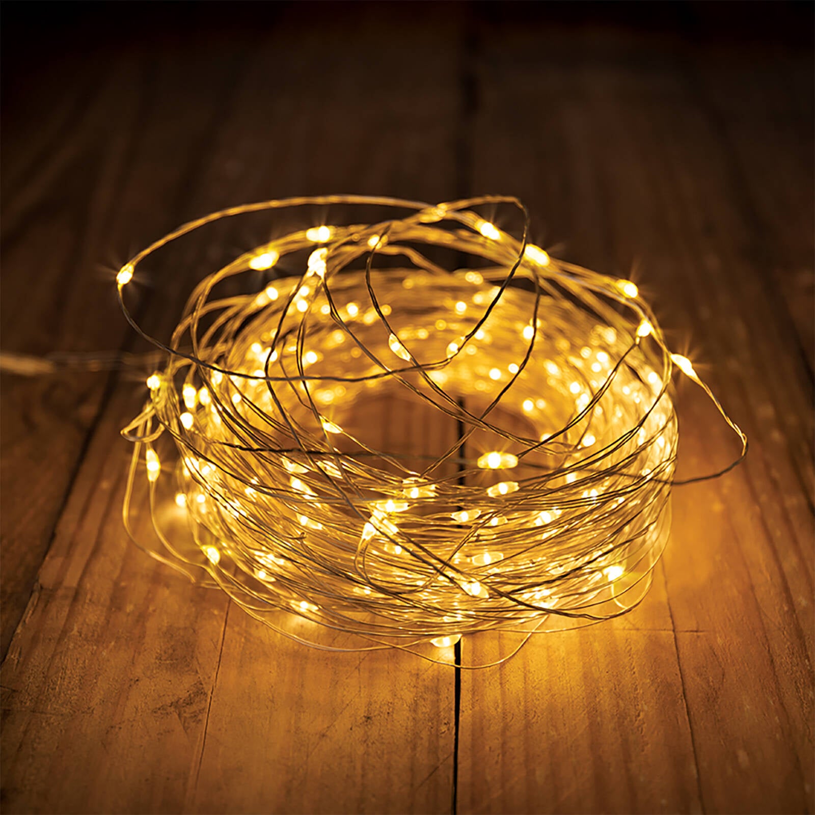 Lytworx 24.9m Warm White Solar Micro LED Wire Lights - 250 Pack 61665