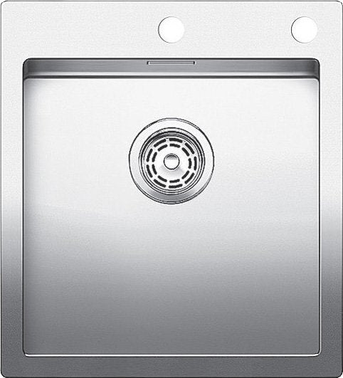 Blanco Single Bowl Sink - 30L Stainless Steel, Top or Flush Mount, Satin Polish - CLARON400