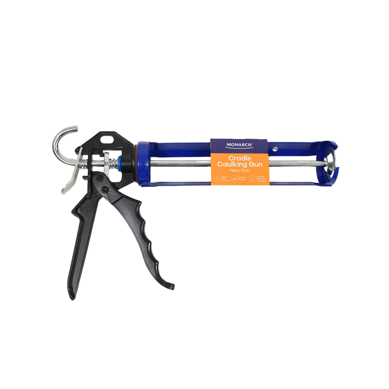 Monarch 230mm Heavy Duty Caulking Gun Powder Coated Steel