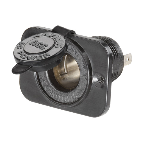 Narva 12/24V 20/10A Black Heavy-Duty Accessory Socket 81026BL