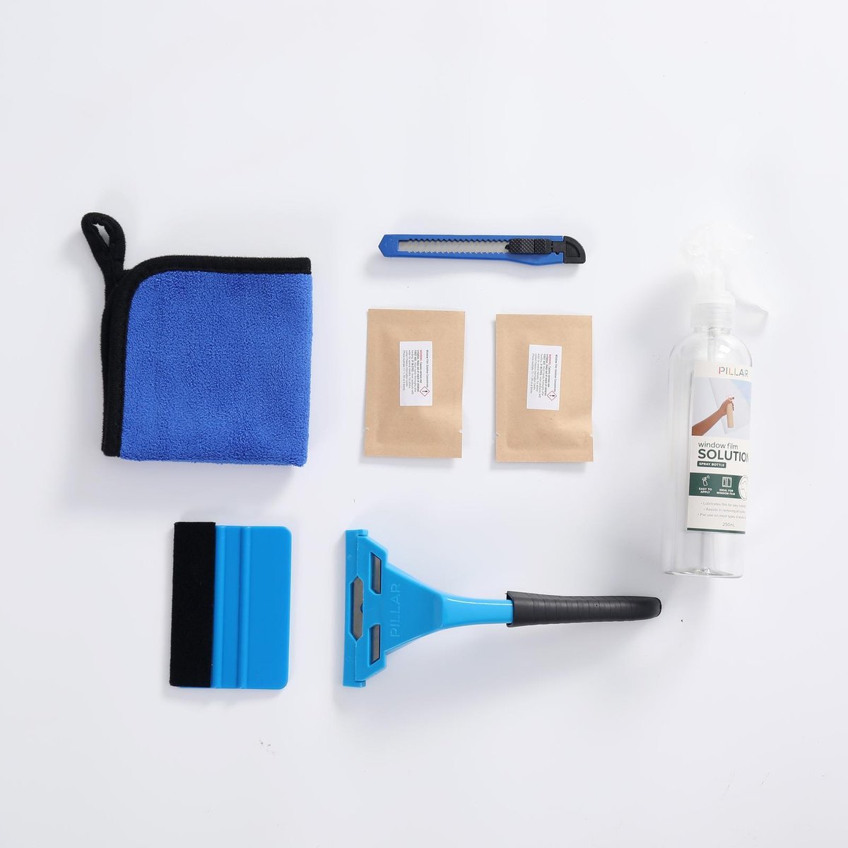 Pillar 7 Piece Window Film Applicator Kit