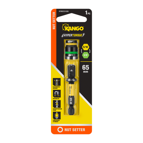 Kango 5/16" to 3/8" Hypertorque Impact Magnetic Cleanable Nut Setter