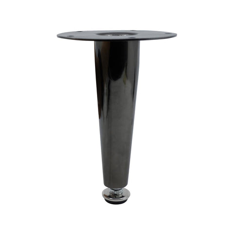 Adoored 150mm Black Nickel Tapered Metal Legs - Durable Steel - Easy Install - SuperSaverAU - view 1