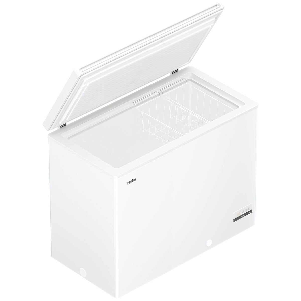 Haier 301L Hybrid Chest Freezer - White, Four-Sided Cooling, 5.5 Star Energy Rating - HCF300W