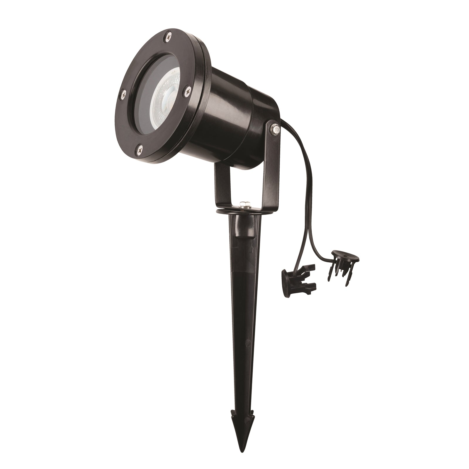 Brilliant Beth 5W 12V Black LED Garden Spotlight 20952/06