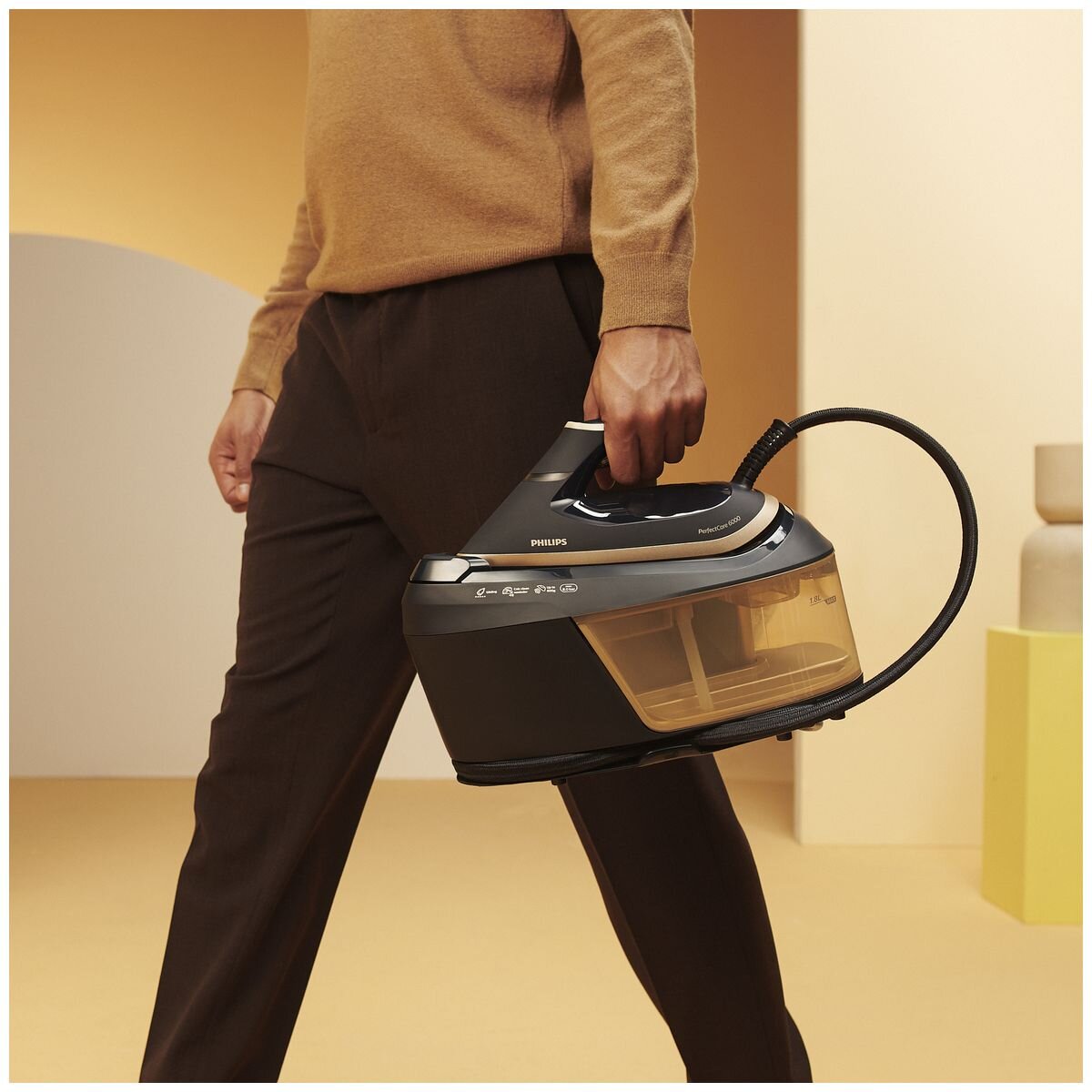 Philips PerfectCare 6000 Series Steam Generator 2400W - 8bar Pressure, 600g Boost, 1.8L Tank - PSG6064-80