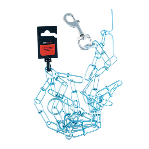 Taskmaster 2.5mm x 180cm Dog Chain, Lightweight Lead Chain