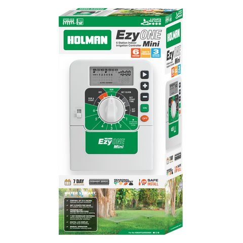 Holman EzyOne Mini 6 Station Irrigation Controller CO1306