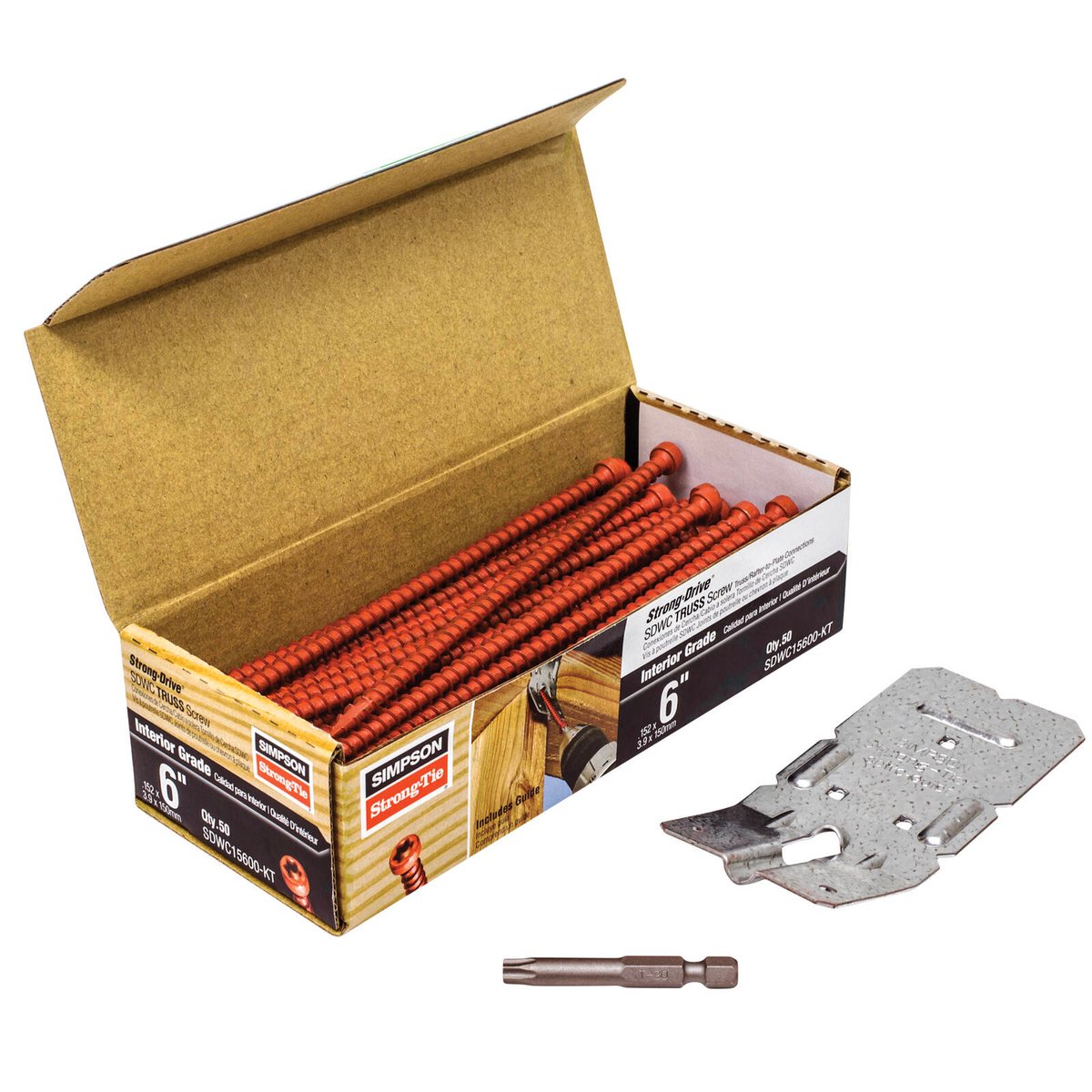Simpson Strong Tie SDWC Truss Screw 3.9mm Steel 50 Pack Easy Install - SuperSaverAU - view 5
