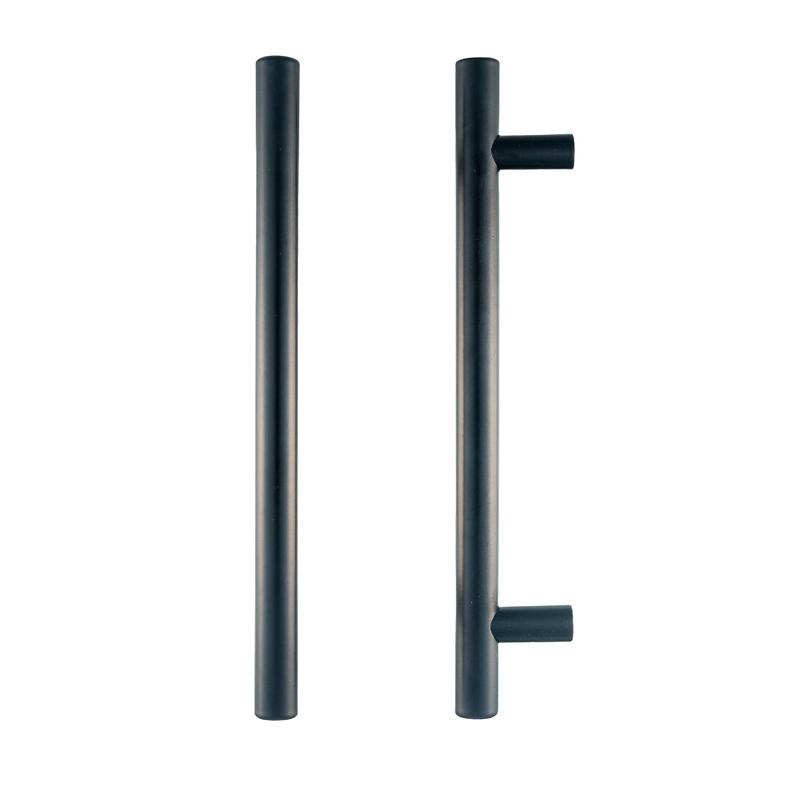 Taskmaster 128mm Matte Black T Handle - 10 Pack Cabinet Handles