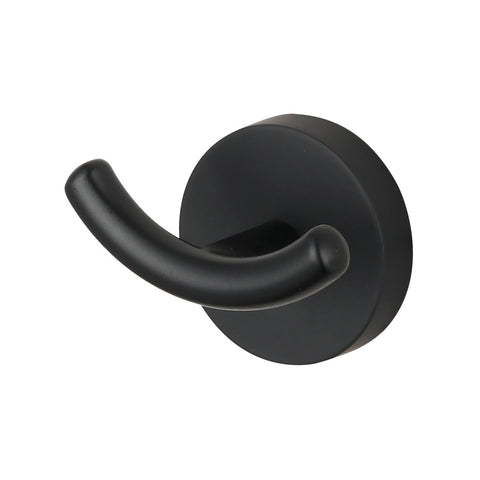 Mondella Resonance 70mm Matte Black Double Robe Hook