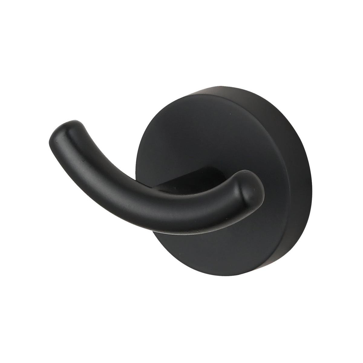 Mondella Resonance 70mm Matte Black Double Robe Hook