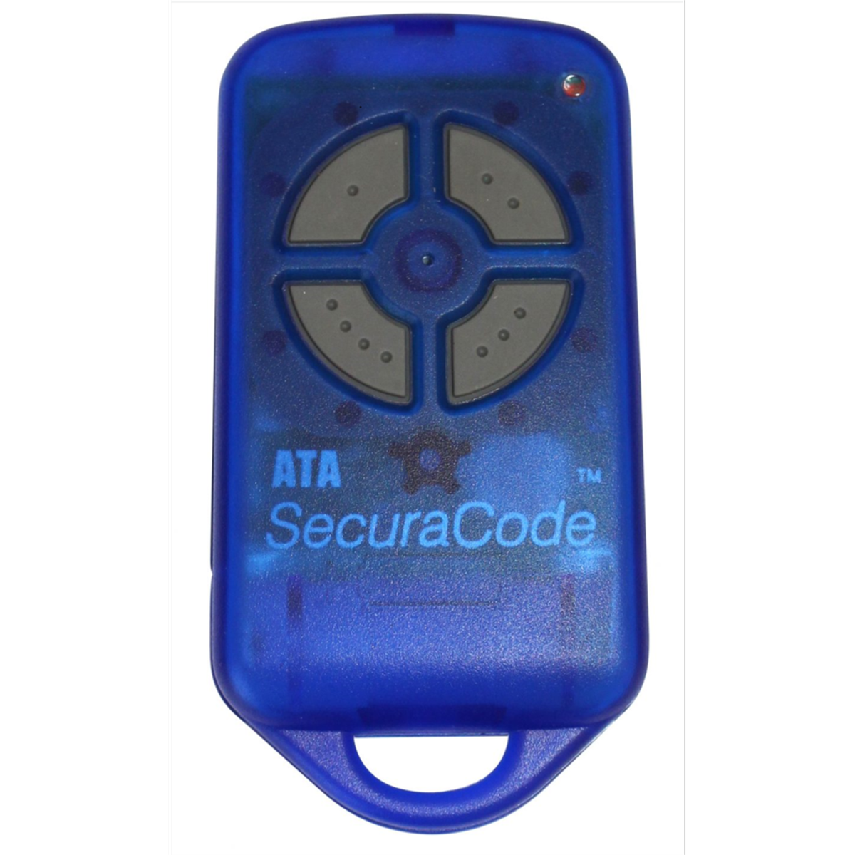 ATA PTX4 Garage Door Remote - Blue, Batteries Included