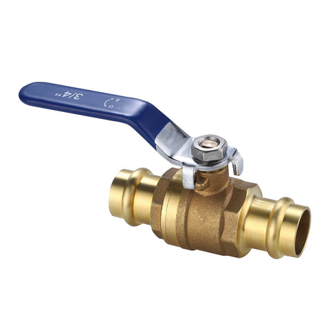 SmarteX-PRESS 20mm Ball Valve, Lead Free Brass Press-Fit