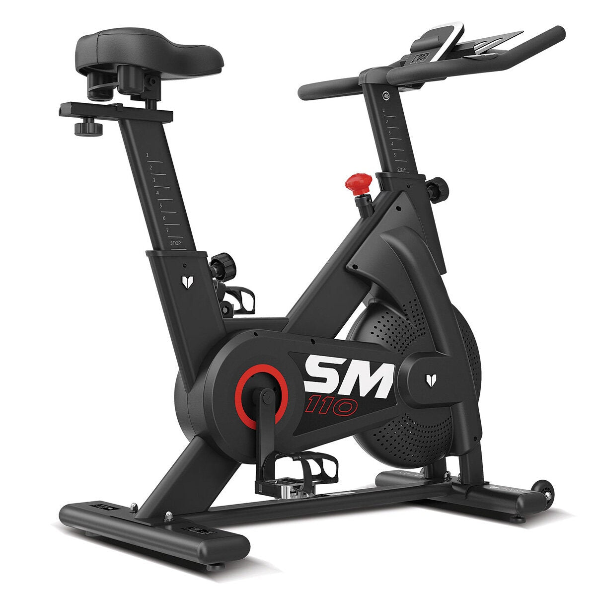 Lifespan Fitness SM-110 Magnetic Spin Bike - Flywheel, Display and Heart Rate Monitor - LFEX-SM110