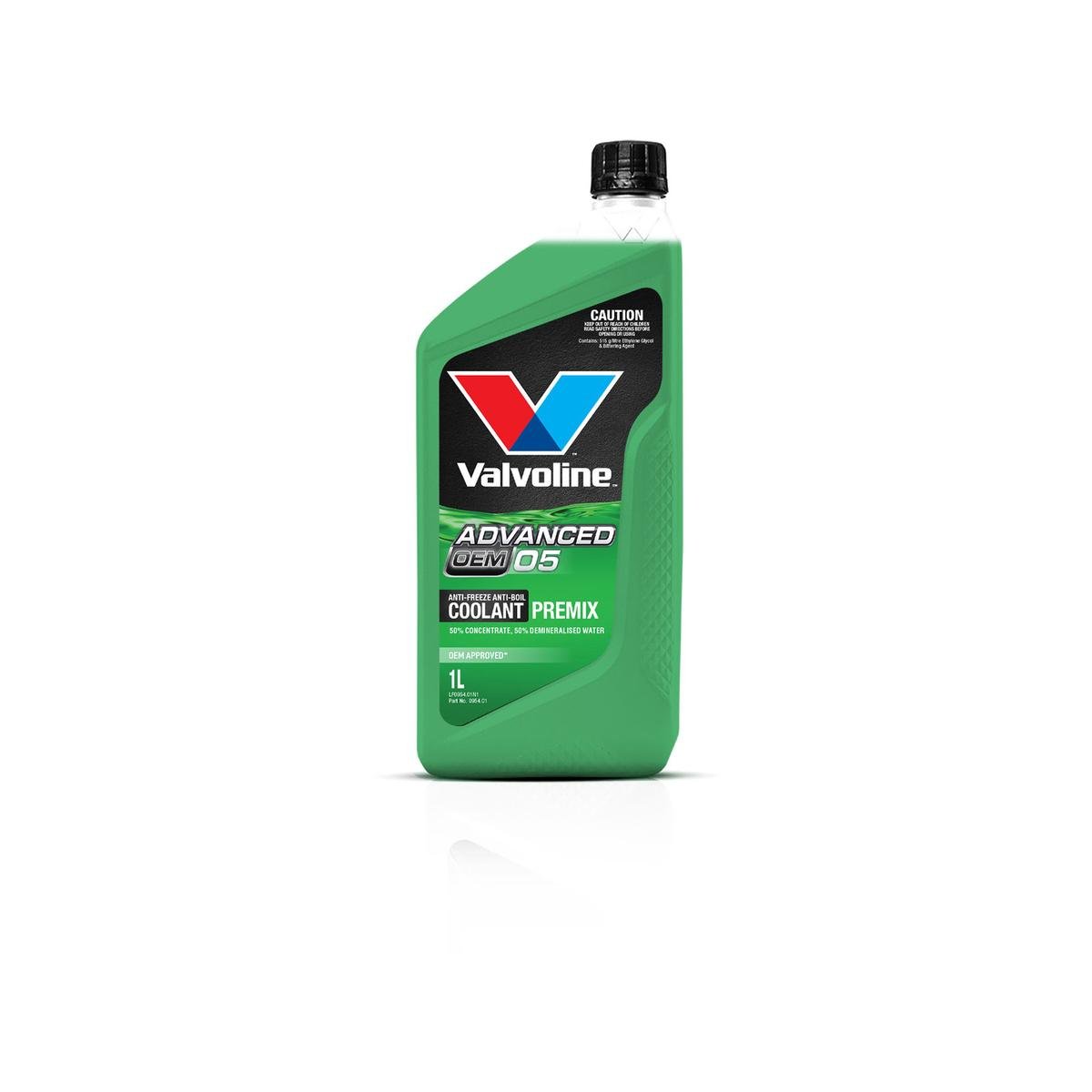 Valvoline 1L OEM Advanced RTU Coolant Concentrate - HOAT Technology - Rust Protection - SuperSaverAU - view 1