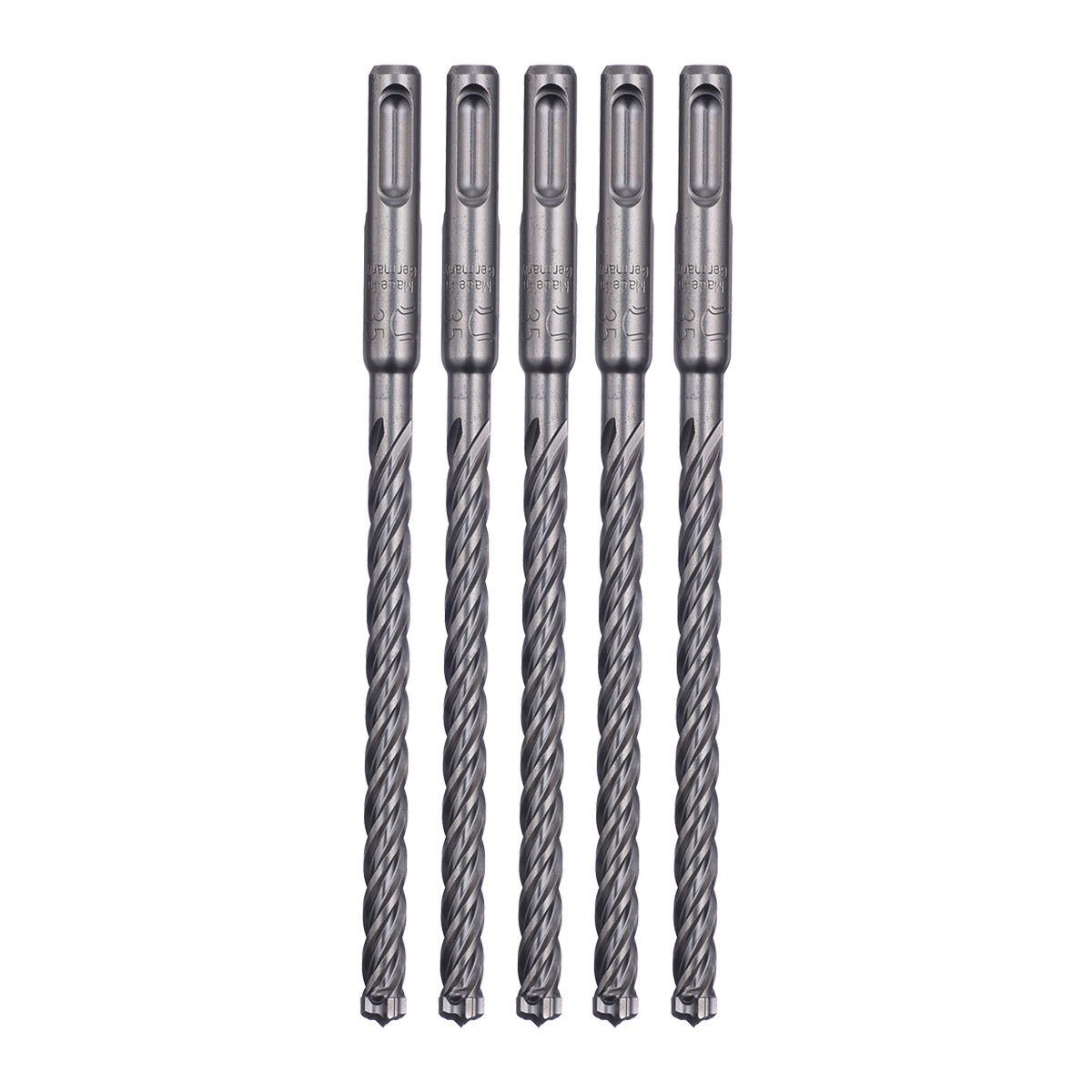 Kango K4 SDS Plus Drill Bit Set - 5 Piece - 72mm - Solid Carbide - Fast Drilling - SuperSaverAU - view 2