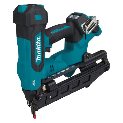 Makita 18V LXT Brushless 16Ga Angled Finishing Nailer DBN610Z - Skin Only Cordless