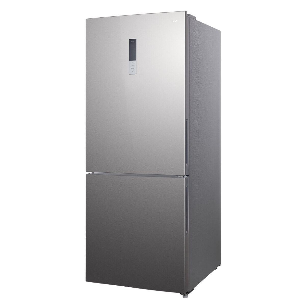 CHiQ 396L bottom mount fridge - stainless steel, inverter system, 6 star energy rating - CBM394NSS6E