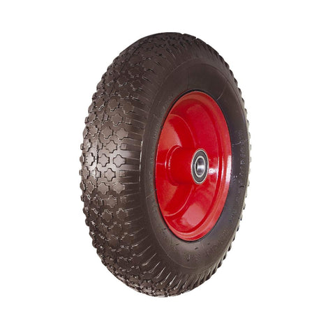 Sherlock Wheelbarrow Wheel 4.80/4.00-8 Steel Rim Heavy Duty Tread - SuperSaverAU - view 1