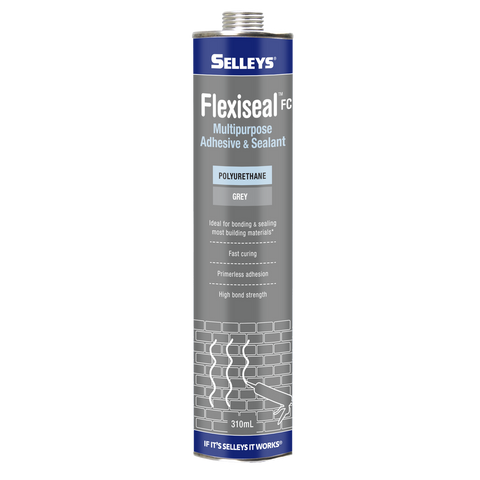 Selleys Grey Flexiseal FC Polyurethane Sealant and Adhesive 310ml - SuperSaverAU - view 1