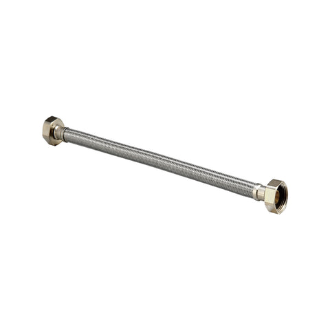 Kinetic 225mm Stainless Steel Braided Water Connector Hose 500kPa Hot/Cold