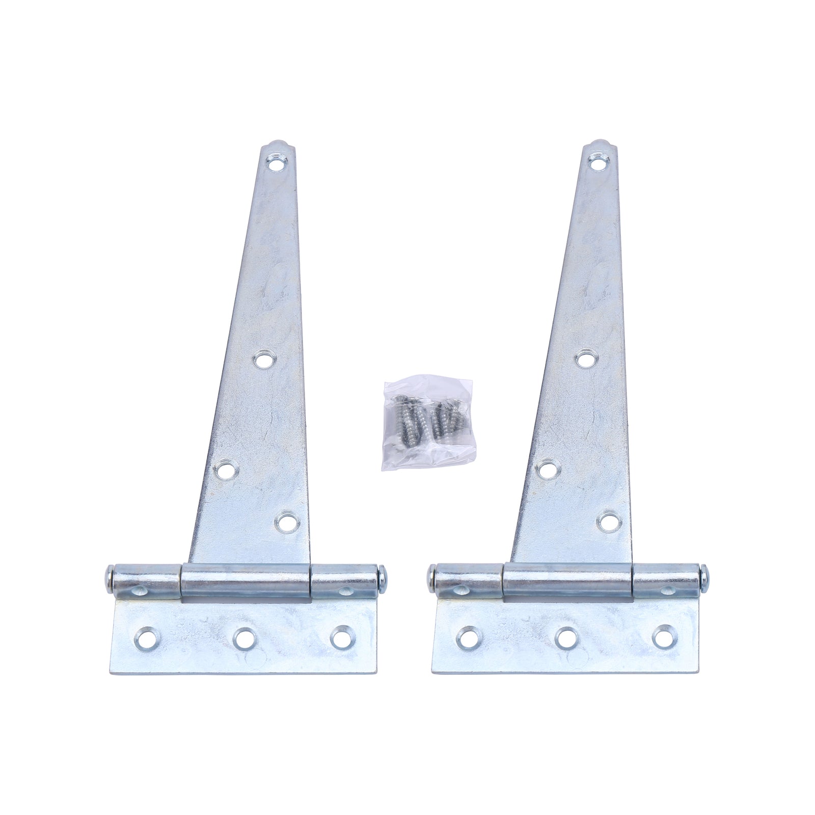 Syneco 200mm Light Duty A3 Steel Zinc Plated Tee Hinge, 2 Pack