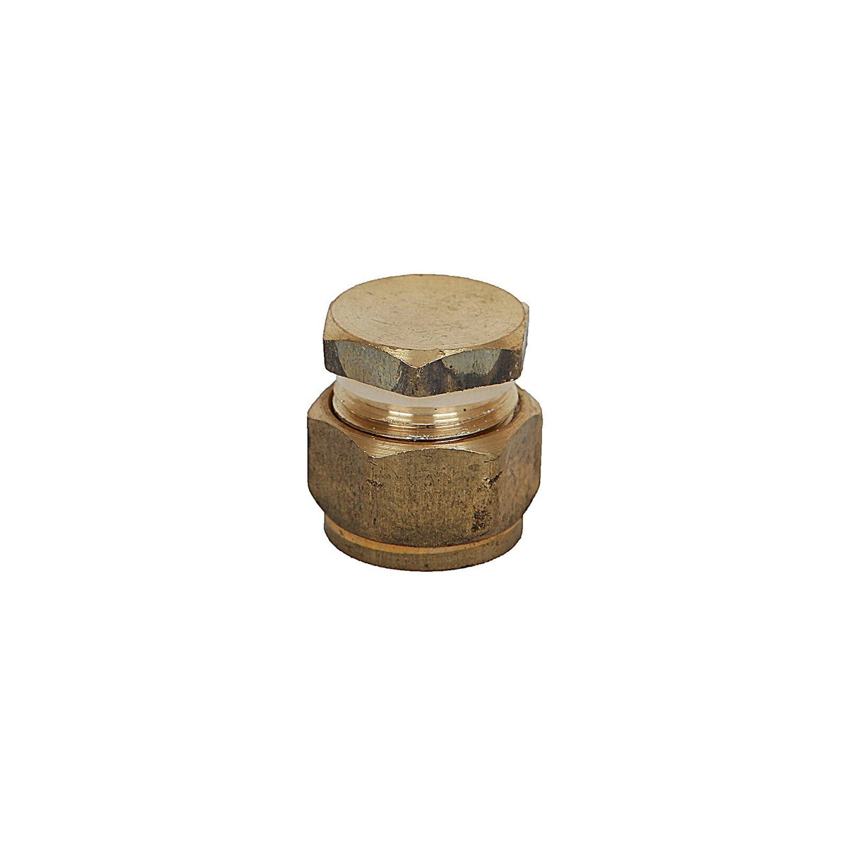 Brasshards 15mm Brass Compression Stop - Lead-Free - Tool-Free Installation - SuperSaverAU - view 1