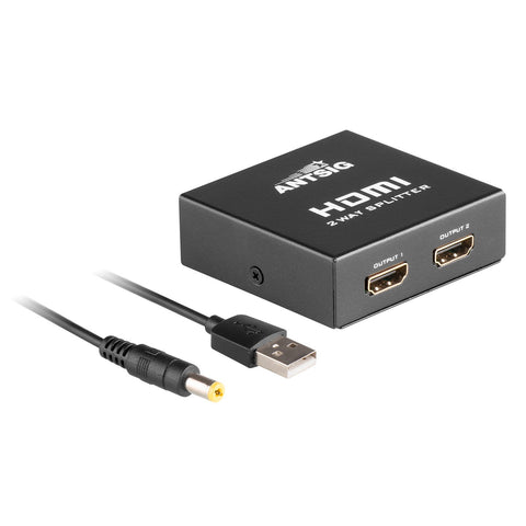 Antsig HDMI 2 Way Splitter Metal AP483