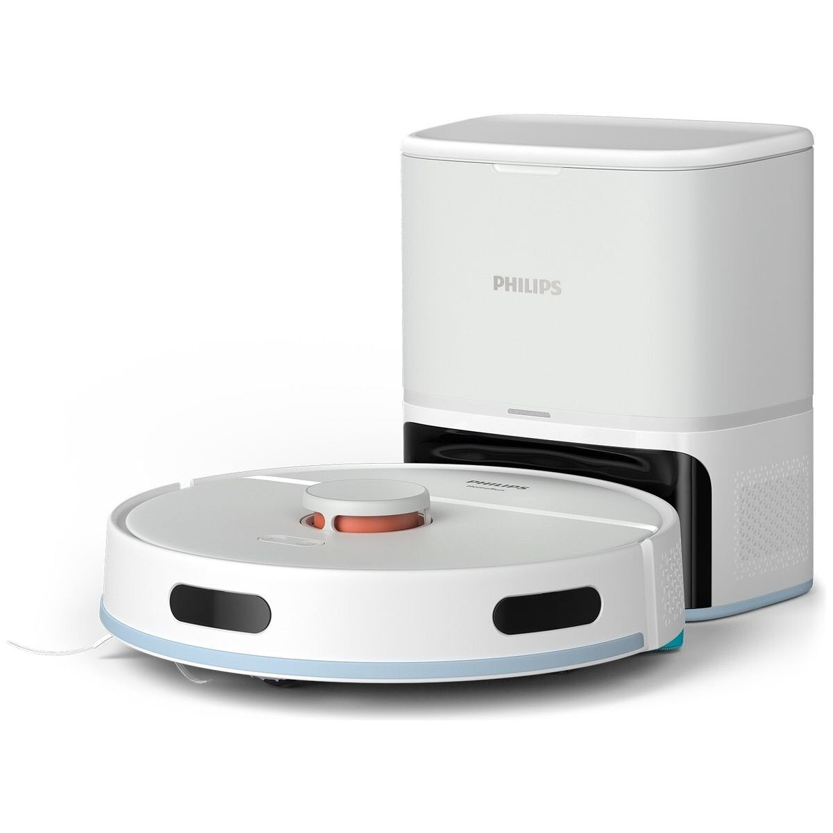 Philips 2000 Series robotic vacuum and mop with auto-empty station - white, 2700 Pa suction - XU2100-20