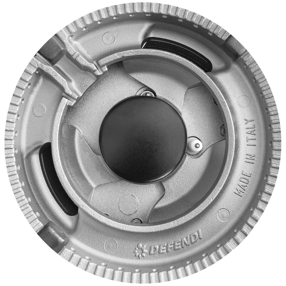 Brohn Stainless Steel Gas Cooktop - 5 Burners, Triple Crown Wok Burner, Front Controls - BRGC9001SS