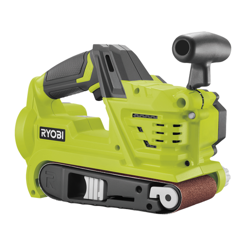 Ryobi 18V One Belt Sander Skin Only - 76mm x 457mm - Cordless - Efficient Sanding - SuperSaverAU - view 1