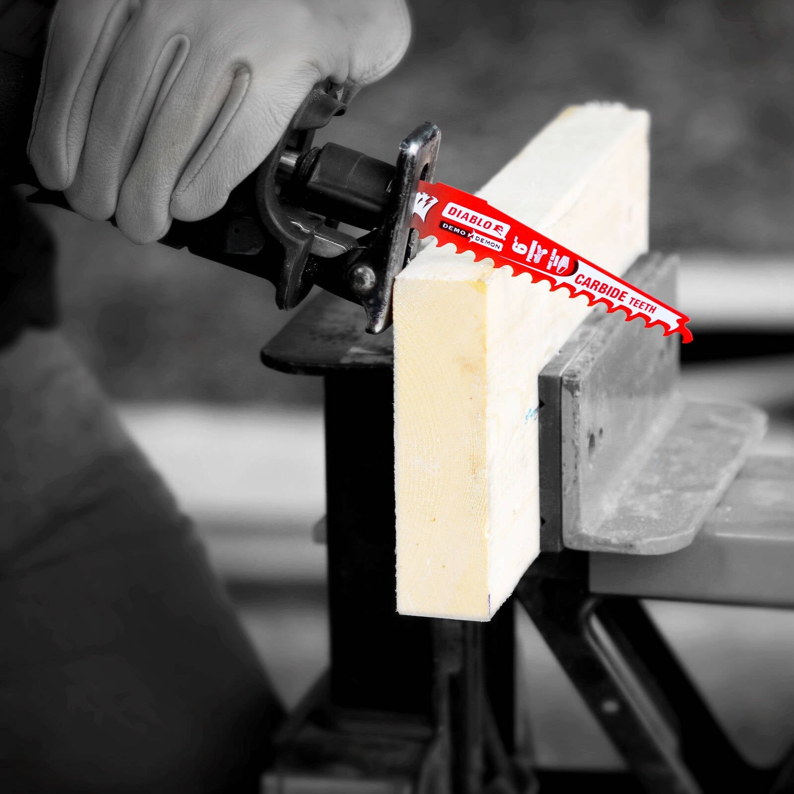 Diablo 6" Carbide Reciprocating Saw Blade for Pruning and Clean Wood