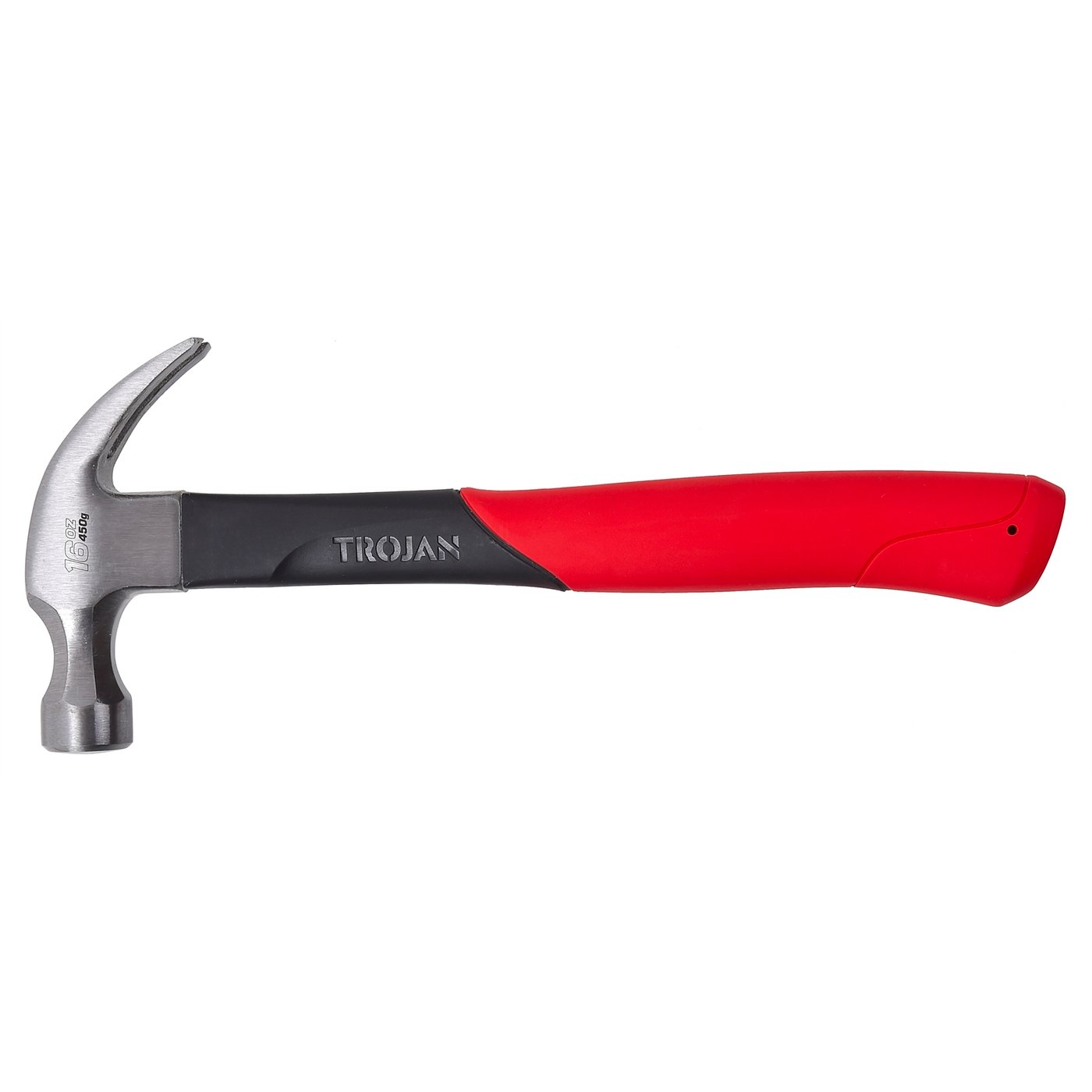 Trojan 16oz (450g) Fibreglass Claw Hammer