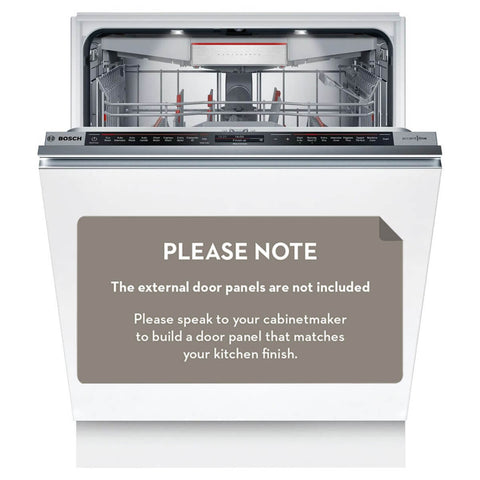Bosch 60cm Series 8 Fully Integrated Tall Tub Dishwasher - 15 Place Settings, Zeolith Drying - SBT8ZC801A