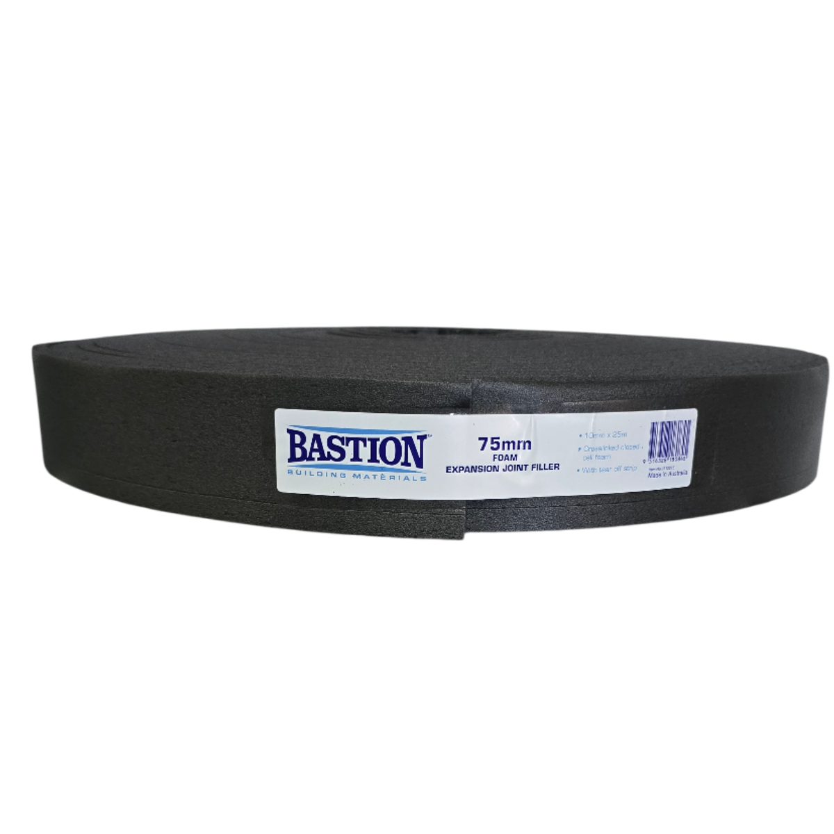 Bastion 75 x 10mm x 25m Plain Expansion Joint Foam Filler