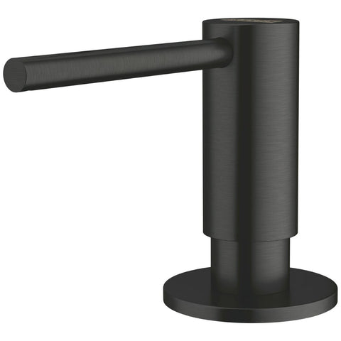 Franke Atlas Soap Dispenser - Industrial Black Finish, 80mm High, 1 Year Warranty - SD102IB